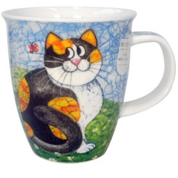 Bild von Dunoon Tasse Happy Cats dreifarbig