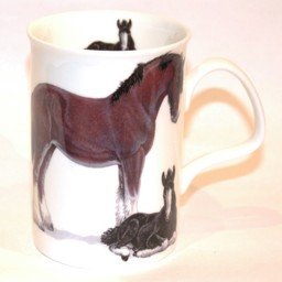 Zeige Details für Roy Kirkham Becher Horses (2) Bild von Roy Kirkham Becher Horses (2)