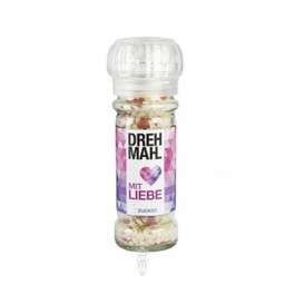 Zeige Details für DREHMAHL mit Liebe Hagelzucker mit rosa Herzen Bild von DREHMAHL mit Liebe Hagelzucker mit rosa Herzen