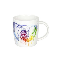 Zeige Details für Elefant Watercoloured Animals Teetasse Kaffeebecher Könitz Bild von Elefant Watercoloured Animals Teetasse Kaffeebecher Könitz