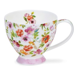 Bild von Fleurs pink gold Blümchen Dunoon Tasse Skye