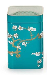 Zeige Details für Teedose Japan türkis Bild von Teedose Japan türkis