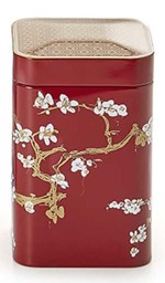 Zeige Details für Teedose Japan rot Bild von Teedose Japan rot