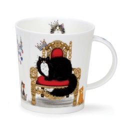 Bild von Regal Cats Black and White Dunoon Tasse Lomond Fine Bone China