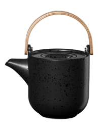 Zeige Details für Teekanne Coppa Kuro mit Edelstahlfilter Porzellan 0,6 L Bild von Teekanne Coppa Kuro mit Edelstahlfilter Porzellan 0,6 L