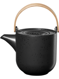 Zeige Details für Teekanne Coppa Kuro mit Edelstahlfilter Porzellan 1 L Bild von Teekanne Coppa Kuro mit Edelstahlfilter Porzellan 1 L
