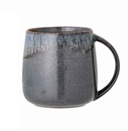 Zeige Details für Cloe grau Teetasse Henkelbecher Bloomingville Bild von Cloe grau Teetasse Henkelbecher Bloomingville