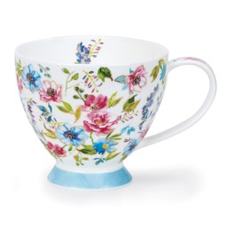 Zeige Details für Fleurs blue gold blau Blümchen Dunoon Tasse Skye Bild von Fleurs blue gold blau Blümchen Dunoon Tasse Skye