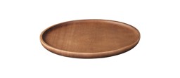 Zeige Details für Holzteller groß Tablett Akazie 30 cm Bild von Holzteller groß Tablett Akazie 30 cm