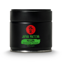 Bild von Japan Bio Matcha Megumi Ceremonial Premium Pulvertee bio grüner Tee