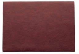 Zeige Details für Tischset rosewood rot vegan Lederoptik Bild von Tischset rosewood rot vegan Lederoptik