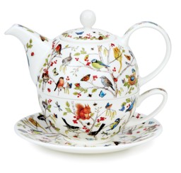 Zeige Details für Dunoon Tea For One Set Secret Wood Fine Bone China Bild von Dunoon Tea For One Set Secret Wood Fine Bone China
