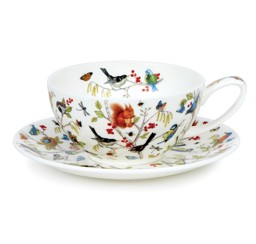 Zeige Details für Dunoon Tasse mit Untertasse Secret Wood Bild von Dunoon Tasse mit Untertasse Secret Wood