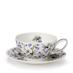 Zeige Details für Dunoon Tasse mit Untertasse Dovedale Harebell Glockenblumen Bild von Dunoon Tasse mit Untertasse Dovedale Harebell Glockenblumen