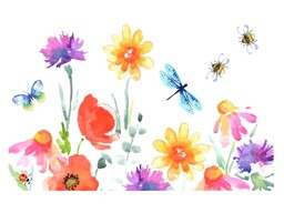 Zeige Details für Geschirrtuch Summer Florals Roy Kirkham Bild von Geschirrtuch Summer Florals Roy Kirkham