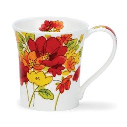 Zeige Details für Dunoon Tasse Inky Florals red Jura  Bild von Dunoon Tasse Inky Florals red Jura