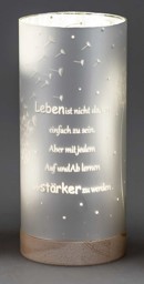 Zeige Details für Deko-Licht LED weiß 20 cm - Motiv Pusteblume - Leben ist nicht einfach Bild von Deko-Licht LED weiß 20 cm - Motiv Pusteblume - Leben ist nicht einfach