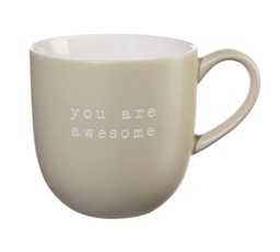 Bild von You are awesome hey! Henkelbecher Tasse ASA 0,35L