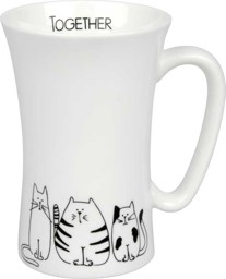 Zeige Details für Funny Cats Jumbobecher Mega Mug extra große Tassen Könitz Bild von Funny Cats Jumbobecher Mega Mug extra große Tassen Könitz
