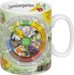 Zeige Details für Gemüsegarten Wissensbecher Henkelbecher Tasse Könitz Bild von Gemüsegarten Wissensbecher Henkelbecher Tasse Könitz