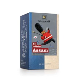 Zeige Details für Der kräftige Assam Tee English Tea bio, schwarzer Tee, Aufgußbeutel, Sonnentor Bild von Der kräftige Assam Tee English Tea bio, schwarzer Tee, Aufgußbeutel, Sonnentor
