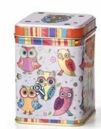 Zeige Details für Teedose Hedwig Eulen Bild von Teedose Hedwig Eulen