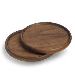 Zeige Details für Holzuntersetzer klein für Becher mit Holzgriff 10 cm Bild von Holzuntersetzer klein für Becher mit Holzgriff 10 cm