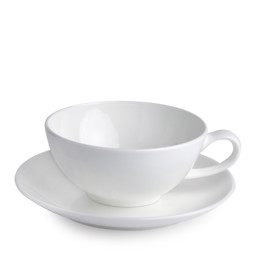 Bild von Teetasse Sabine groß mit Untertasse