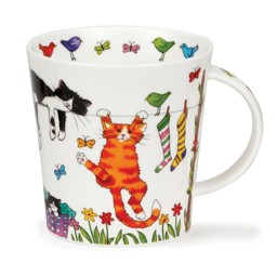 Bild von Dunoon Tasse Hanging Out Cats Katzen Jumbo Cairngorm 