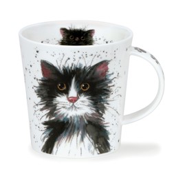 Zeige Details für Dunoon Tasse Catter Splatter black and white Lomond Bild von Dunoon Tasse Catter Splatter black and white Lomond
