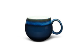 Zeige Details für MAOCI Jumbotasse blau innen weiß Keramik 0,5 L Bild von MAOCI Jumbotasse blau innen weiß Keramik 0,5 L
