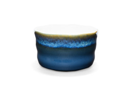 Zeige Details für MAOCI Matchaschale Farbverlauf blau innen weiß Keramik Bild von MAOCI Matchaschale Farbverlauf blau innen weiß Keramik