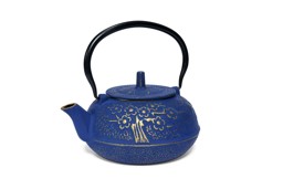 Zeige Details für Maoci Kitami blau gold Teekanne aus Gusseisen 1,2 L Bild von Maoci Kitami blau gold Teekanne aus Gusseisen 1,2 L