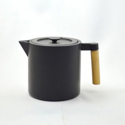 Zeige Details für Chiisana Teekanne aus Gusseisen schwarz 0,9L Bild von Chiisana Teekanne aus Gusseisen schwarz 0,9L