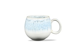 Zeige Details für MAOCI Jumbotasse eisblau weiß Keramik 0,5 L Bild von MAOCI Jumbotasse eisblau weiß Keramik 0,5 L