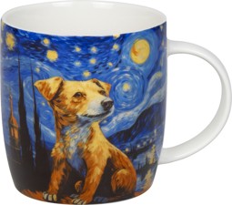 Zeige Details für Könitz Tasse Arty Animals Van Gogh's Dog Hund 0,35 L Bild von Könitz Tasse Arty Animals Van Gogh's Dog Hund 0,35 L