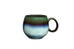 Zeige Details für MAOCI Jumbotasse grün rot hellblau Keramik 0,5 L Bild von MAOCI Jumbotasse grün rot hellblau Keramik 0,5 L