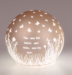 Zeige Details für Deko-Licht Kugel LED rose 10cm 12cm - Tue was du liebst Bild von Deko-Licht Kugel LED rose 10cm 12cm - Tue was du liebst