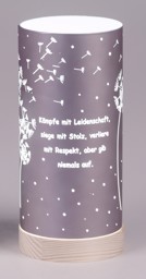 Zeige Details für Deko-Licht LED flieder 15cm 20cm - Kämpfe mit Leidenschaft Bild von Deko-Licht LED flieder 15cm 20cm - Kämpfe mit Leidenschaft