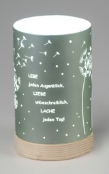 Zeige Details für Deko-Licht LED salbei 15cm 20cm - Lebe Liebe Lache Bild von Deko-Licht LED salbei 15cm 20cm - Lebe Liebe Lache