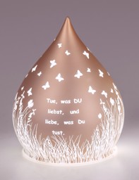 Zeige Details für Deko-Licht Tropfenform LED rose Tue was du liebst 13cm 15cm Bild von Deko-Licht Tropfenform LED rose Tue was du liebst 13cm 15cm