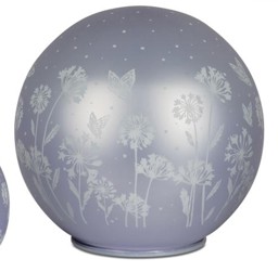 Zeige Details für Deko-Licht Kugel LED pastell lila 12cm 15cm Blumen Bild von Deko-Licht Kugel LED pastell lila 12cm 15cm Blumen