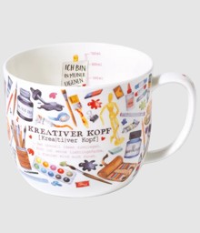 Zeige Details für Jumbobecher Malen & Zeichnen 700 ml Fine Bone China  Bild von Jumbobecher Malen & Zeichnen 700 ml Fine Bone China