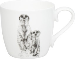 Zeige Details für Könitz Tasse Amazing Animals Erdmännchen Henkelbecher Fine Bone China Bild von Könitz Tasse Amazing Animals Erdmännchen Henkelbecher Fine Bone China