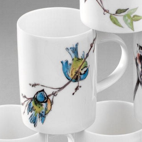 Bild von Kirkham Birds Blaumeise Teetasse Kaffeebecher