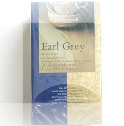 Bild von Earl Grey bio, schwarzer Tee, Aufgussbeutel, Sonnentor