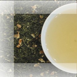 Bild von Sencha Granatapfel-Magnolie bio, grüner Tee, Lindbergh Tee
