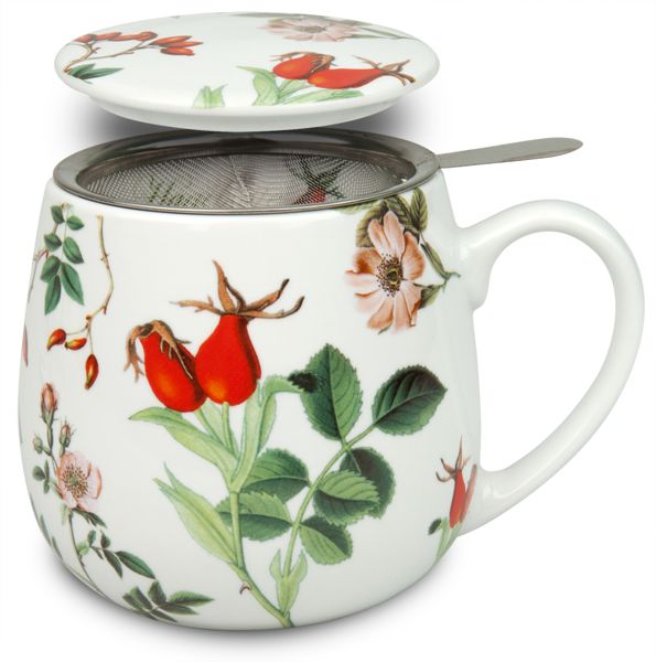 Bild von Könitz My favourite tea Hagebutte Teetasse mit Sieb und Deckel 