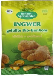Bild von Ingwerbonbons gefüllte Bio-Bonbons 