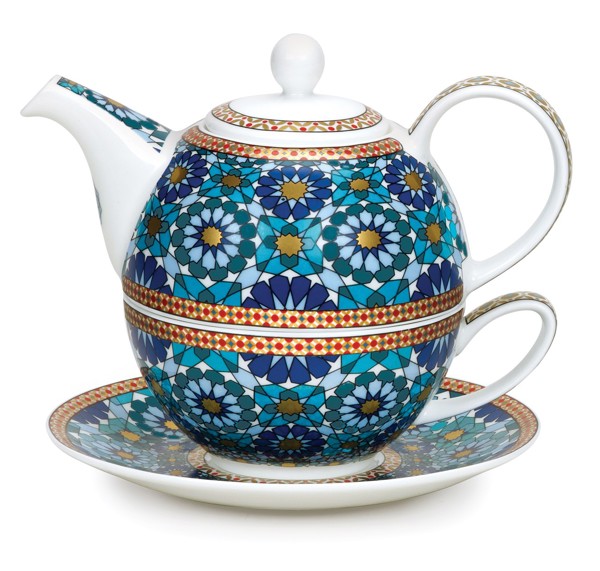 Bild von Tea For One Set Ishtar Fine Bone China